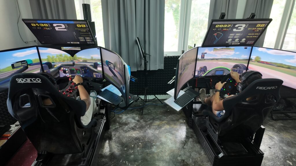 sim racing and flight simulation experiences at SIMPRO Academy Phuket