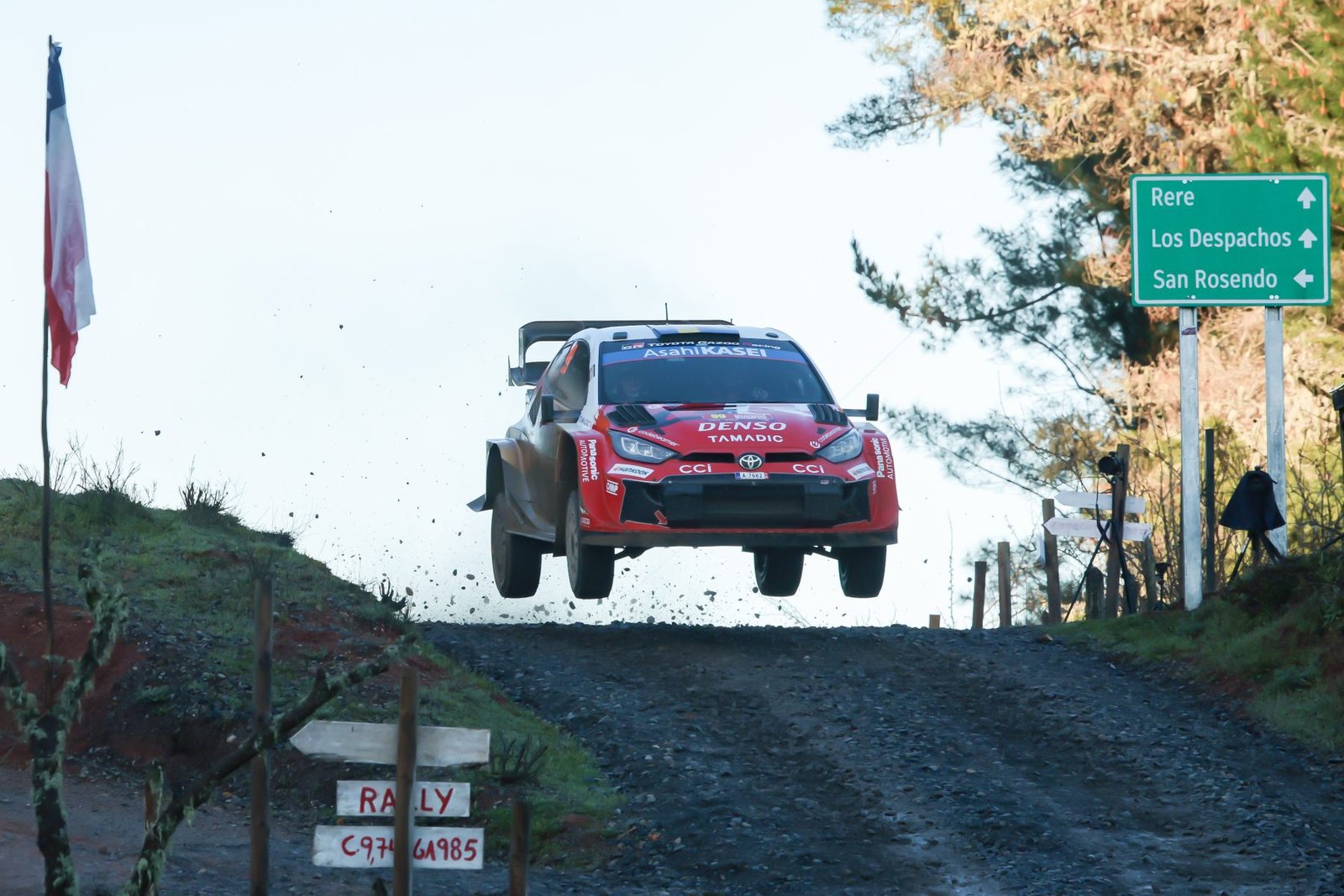 The Solberg Rally Chile win unfolded on fast red-clay gravel stages south of Concepción in southern Chile.