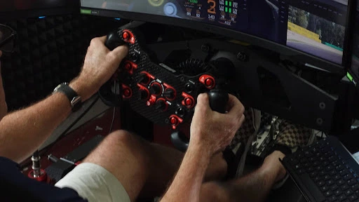VR & Haptics Improve Awareness in Sim Racing Phuket Training
